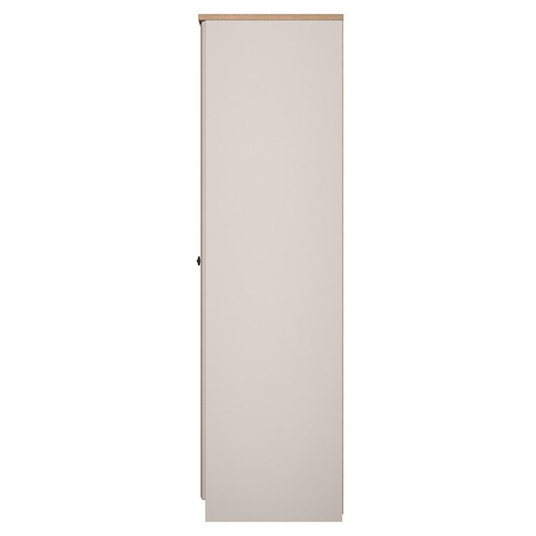 Norfolk Wardrobe - 3 Door - 1 Mirror - Triple - Cashmere and Oak