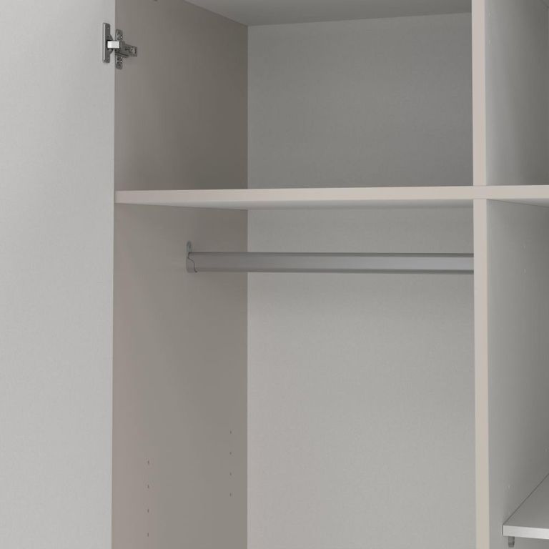 Sprint Wardrobe - 2 Door - 3 Drawer - Cashmere