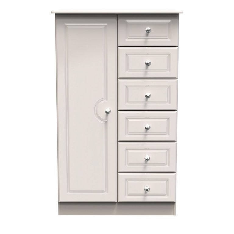 Balmoral Wardrobe - 1 Door - Midi - Cashmere