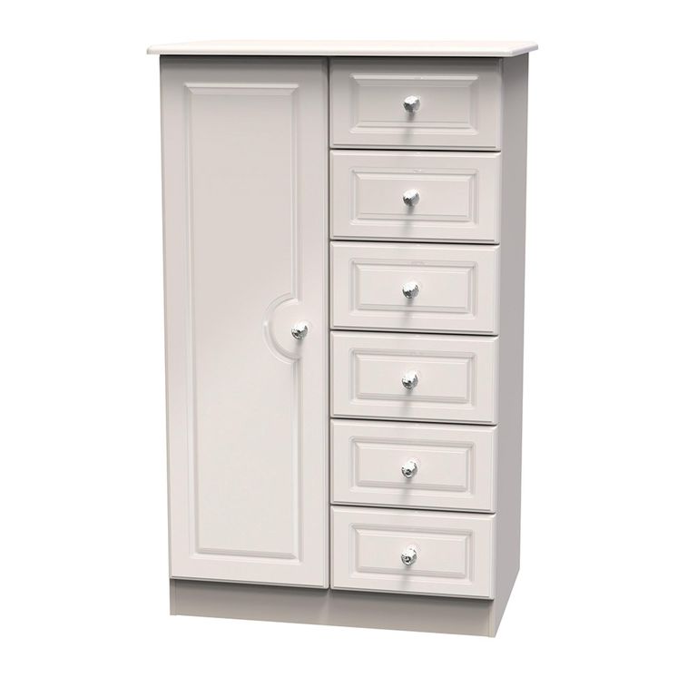 Balmoral Wardrobe - 1 Door - Midi - Cashmere