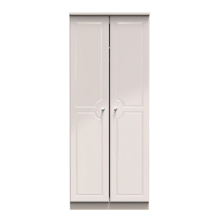 Balmoral Wardrobe - 2 Door - Plain - Cashmere