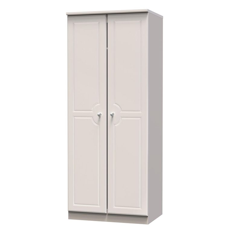 Balmoral Wardrobe - 2 Door - Plain - Cashmere