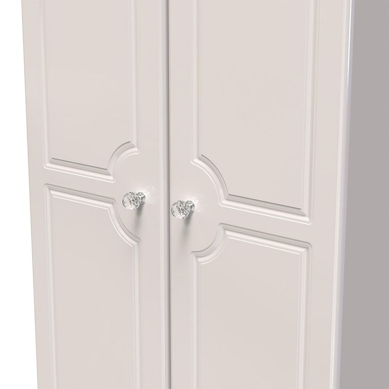 Balmoral Wardrobe - 2 Door - Plain - Cashmere