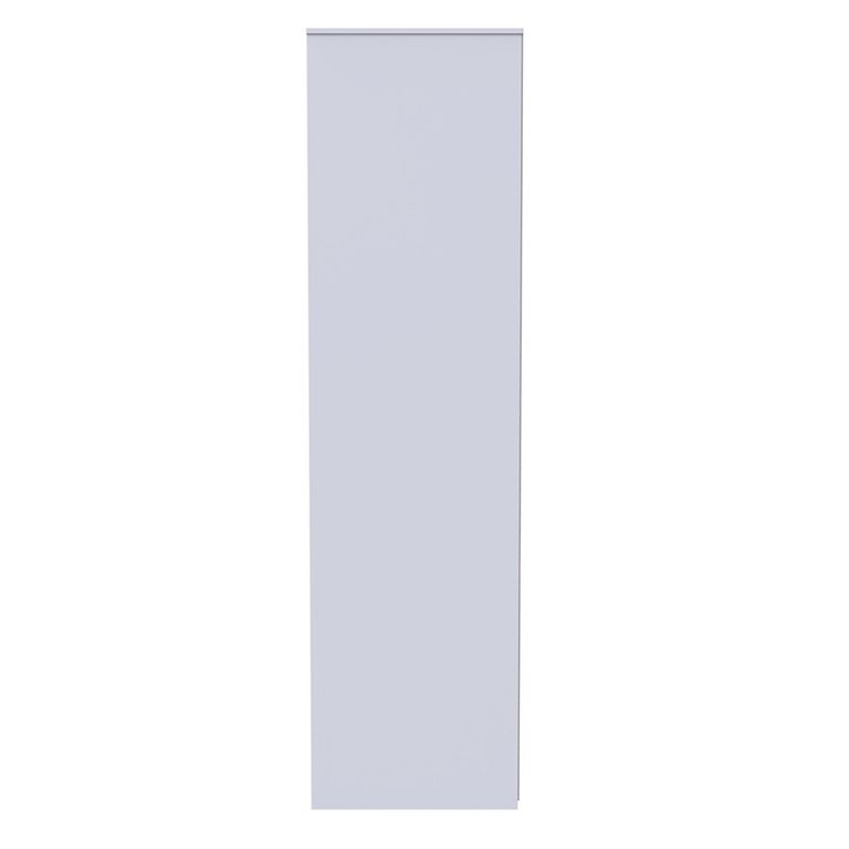 Monaco Wardrobe - 2 Door - Plain - Tall - Cashmere Gloss and White