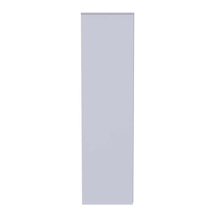 Monaco Wardrobe - 2 Door - Plain - Tall - White