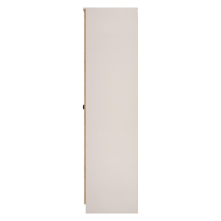Bora Wardrobe - 2 Door - Gold Craft Oak and Kashmir Matt