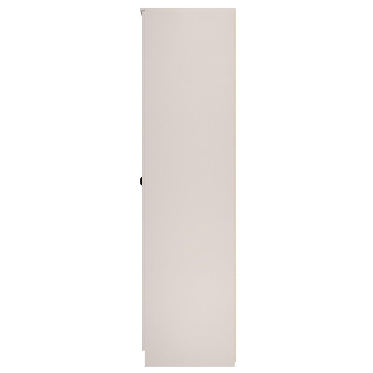 Bora Triple Wardrobe - 2 Door - Open Shelf - Kashmir Matt