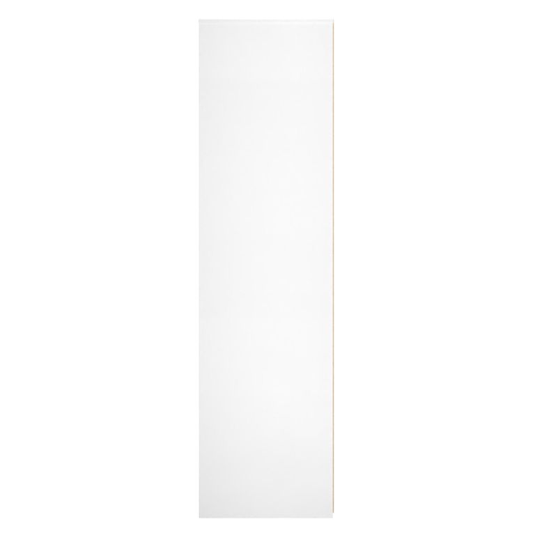 Fluted Wardrobe - 2 Door - White Matt