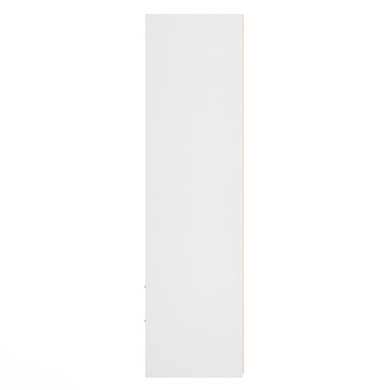 Fluted Wardrobe - 2 Door - 2 Drawer - Duck and White Matt
