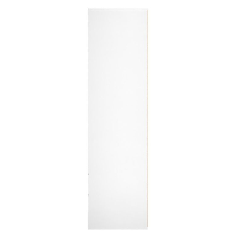 Fluted Wardrobe - 2 Door - 2 Drawer - Reed Green and White Matt