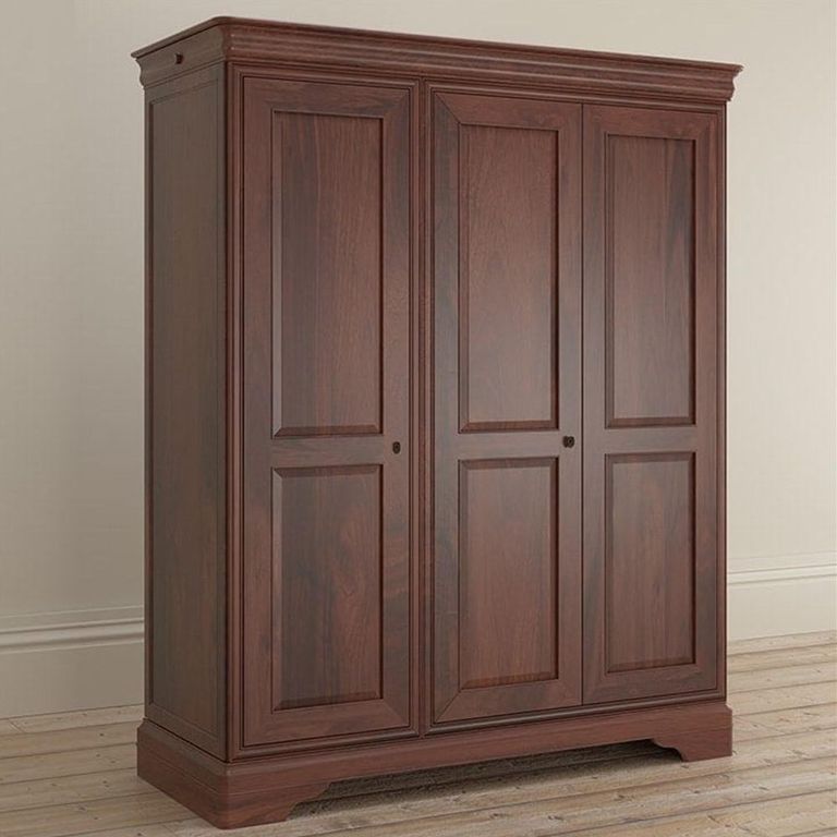 Antoinette Triple Wardrobe - 3 Door - Cherrywood