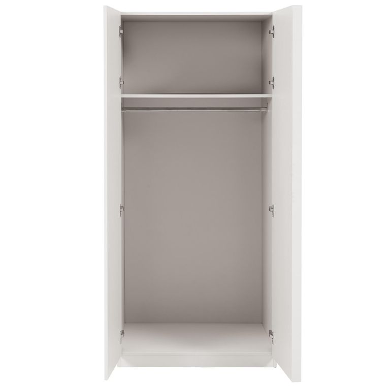 Albion Wardrobe - 2 Door - Stone Grey