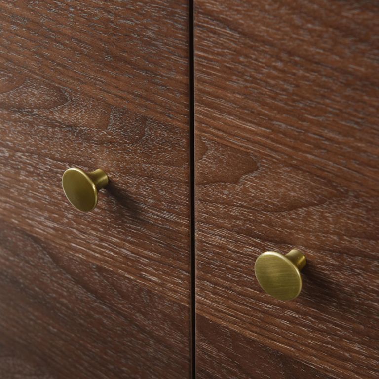 Willow Wardrobe - 2 Door - Tobacco Walnut - Wood