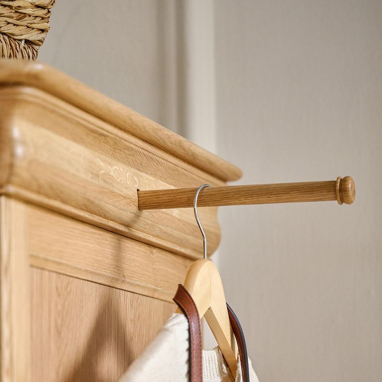 Bordeaux Wardrobe - 2 Door - Natural - Oak