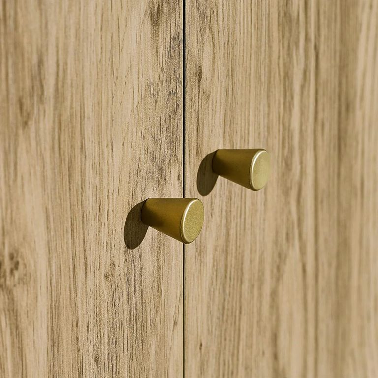 Ingrid Wardrobe - 2 Door - Natural - Oak