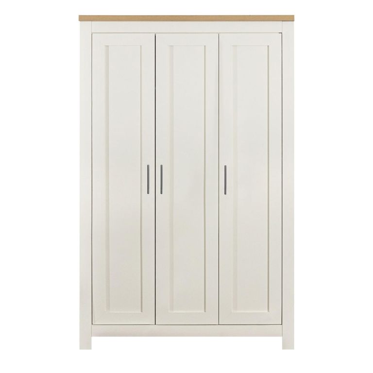 Highgate Wardrobe - 3 Door - Cream Painted
