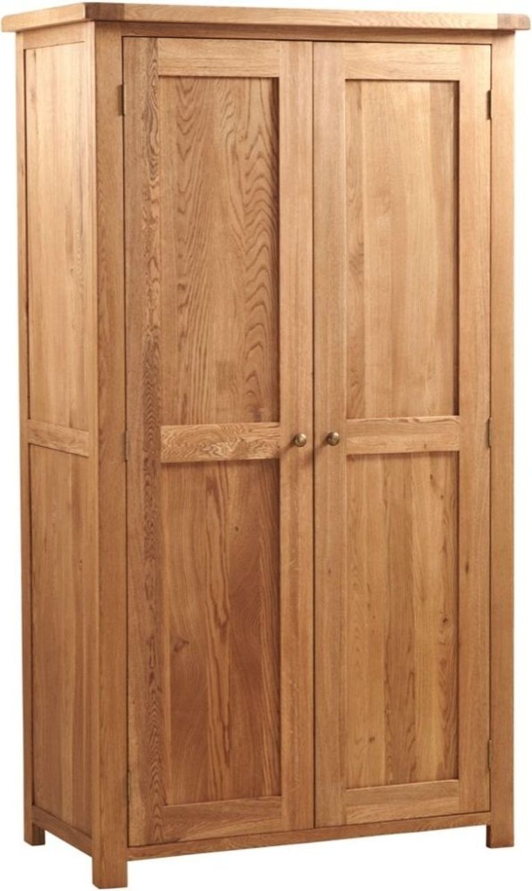 Kent Wardrobe - 2 Door - Oak