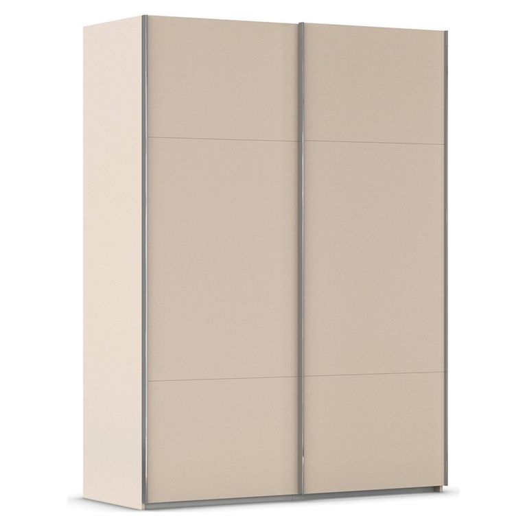 Contido Sliding Wardrobe - 162cm - 2 Door - with Extras - Champagne