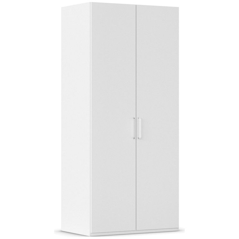 Evelyn Wardrobe - 101cm - 2 Door - H 223cm - Alpine White