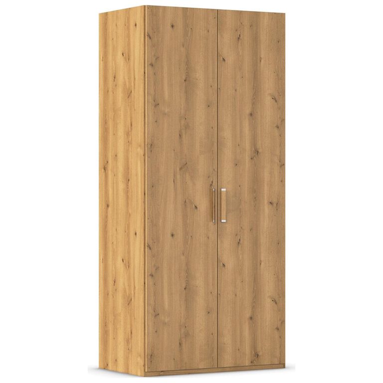 Evelyn Wardrobe - 101cm - 2 Door - H 223cm - Wild Oak