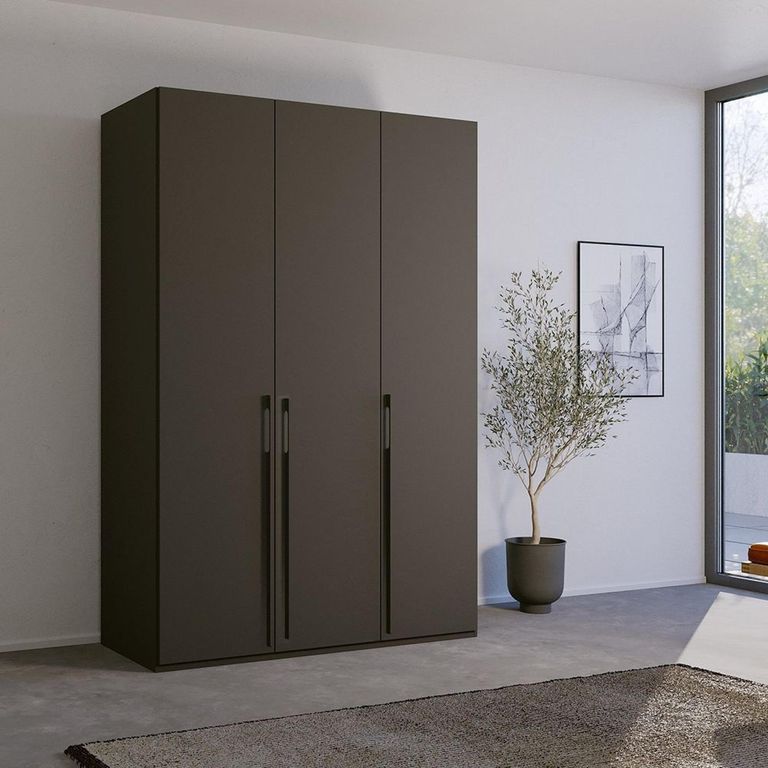 Skat Pure Wardrobe - 151cm - 3 Door - Graphite