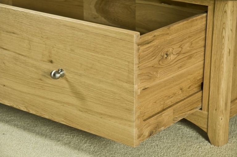 Shaker Wardrobe - 2 Door - 1 Drawer - Oak