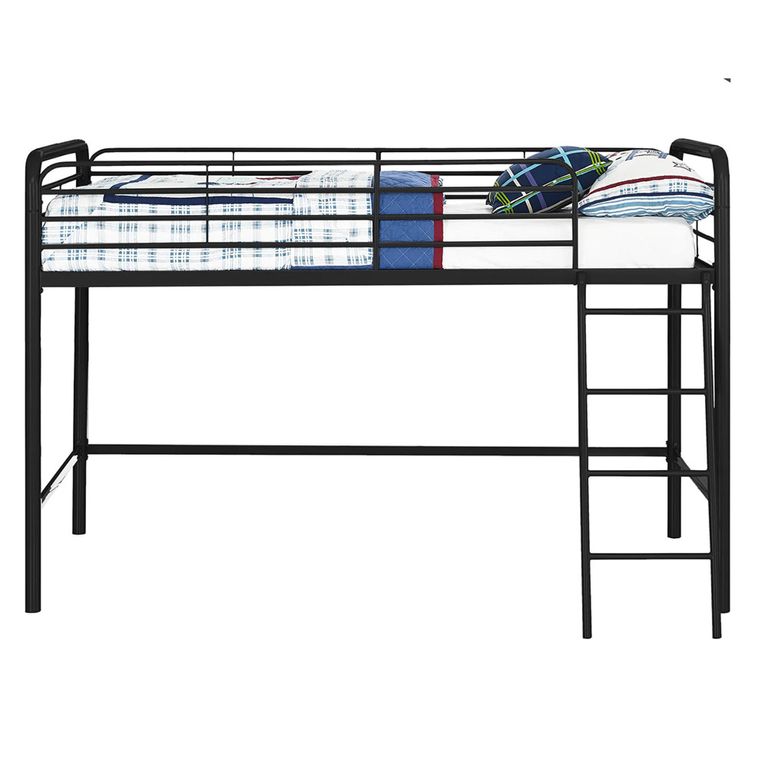 Bunk Bed - Black - Single Midsleeper - 4036127UK