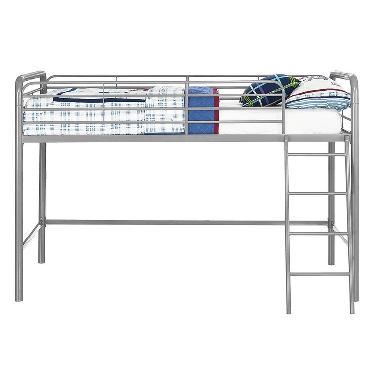 Bunk Bed - Single Midsleeper - Grey - 4036129UK