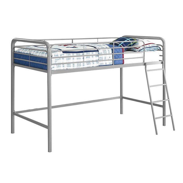 Bunk Bed - Single Midsleeper - Grey - 4036129UK