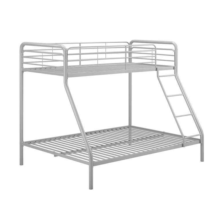 Bunk Bed - Single over Double - Grey - 4034117UK