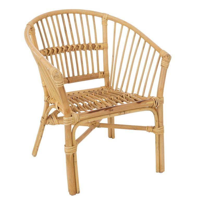 Filou Kids Chair - Set of 2 - Natural - Rattan and Bamboo Wood