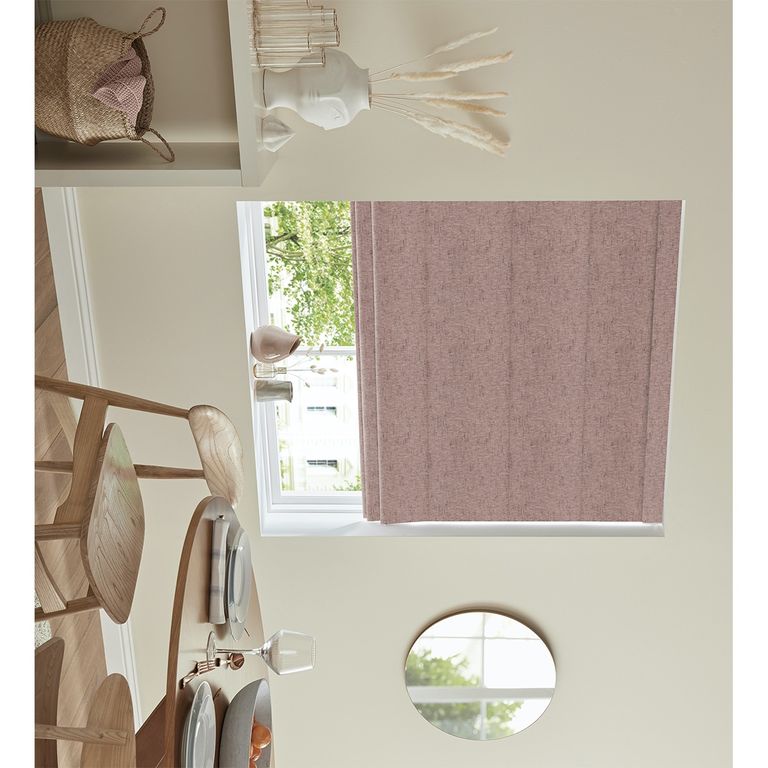 Defoe Roman Blind - Rust