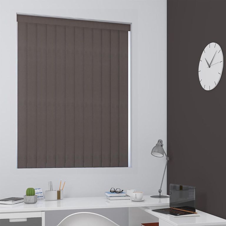 Emma Vertical Blind - Chocolate