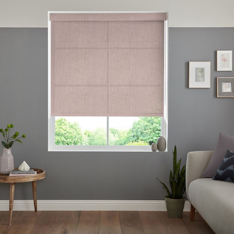 Kyla Roller Blind - Rose