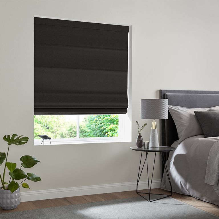 Mata Roman Blind - Ebony
