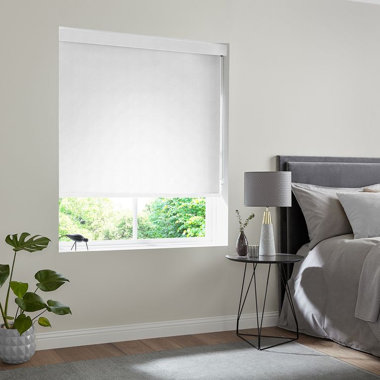 Miranda Roller Blind - Chalk