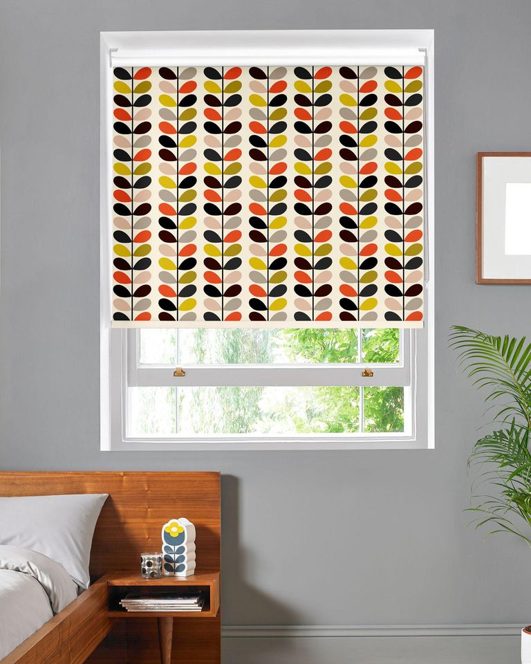 Multi Stem Roller Blind - Tomato