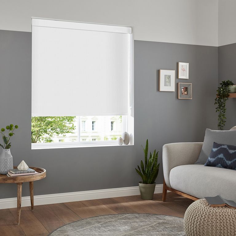 Puck Roller Blind - Cotton