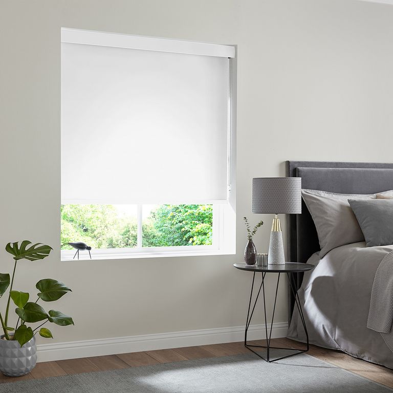 Renard Roller Blind - White