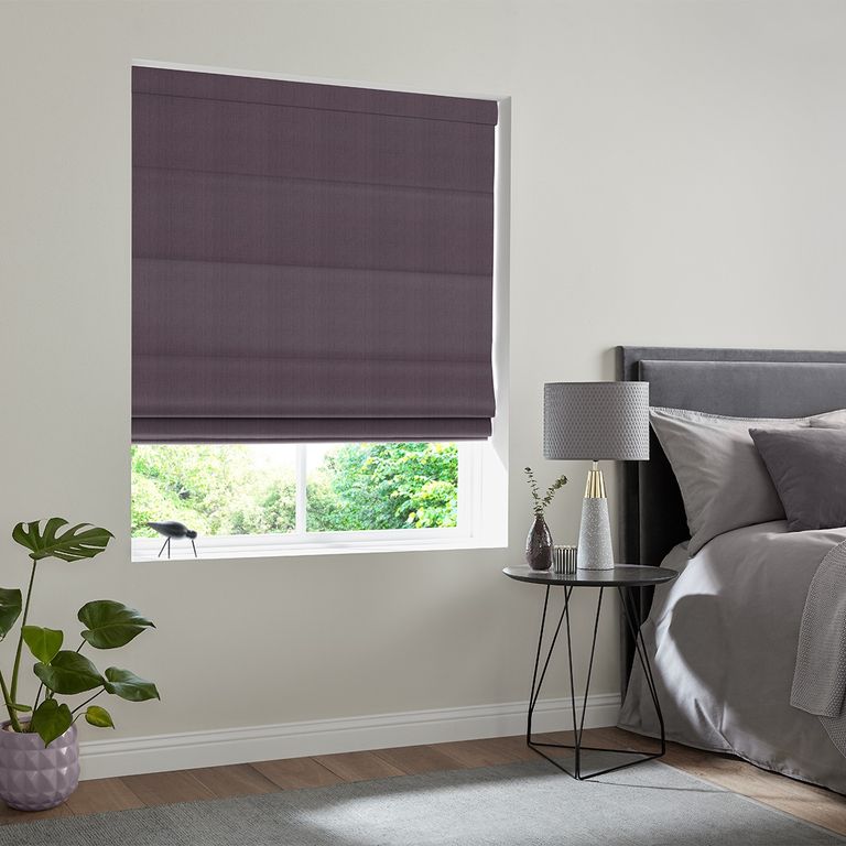 Romero Roman Blind - Grape