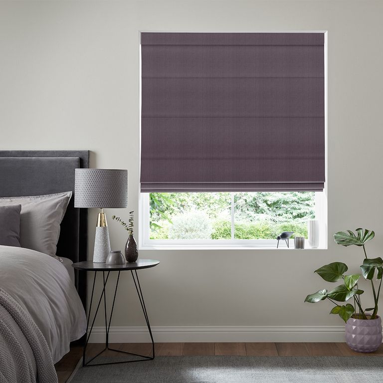 Romero Roman Blind - Grape