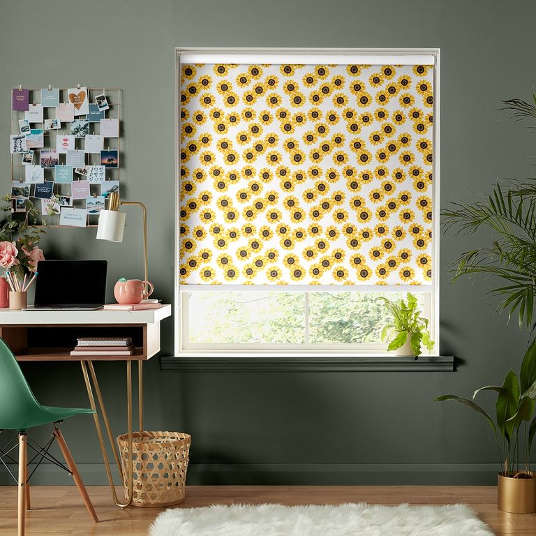 Skinny Dip Roller Blind - Summer Sunflower Yellow