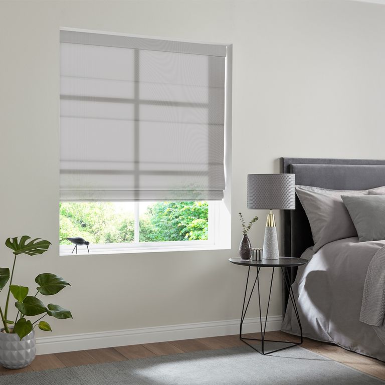 Zaha Roman Blind - Fog