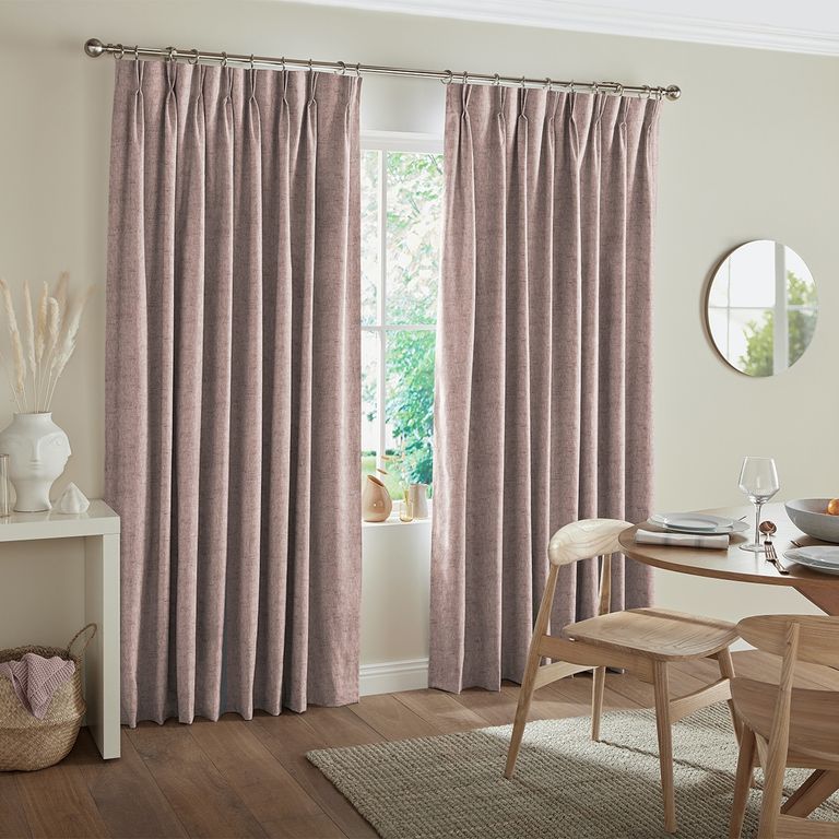 Defoe Curtain - Rust