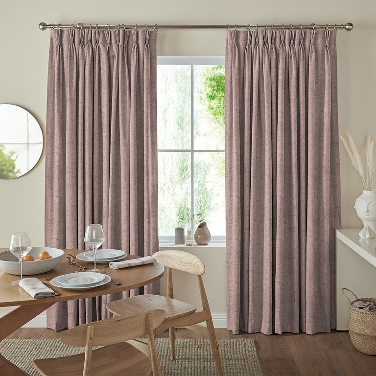 Defoe Curtain - Rust