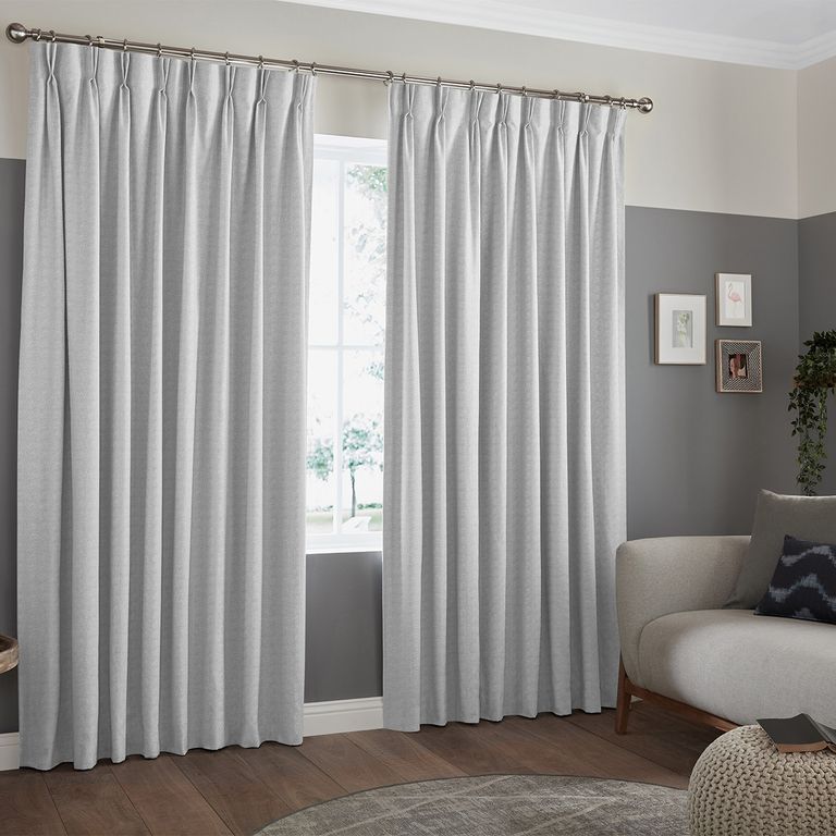 Mina Curtain - Steel