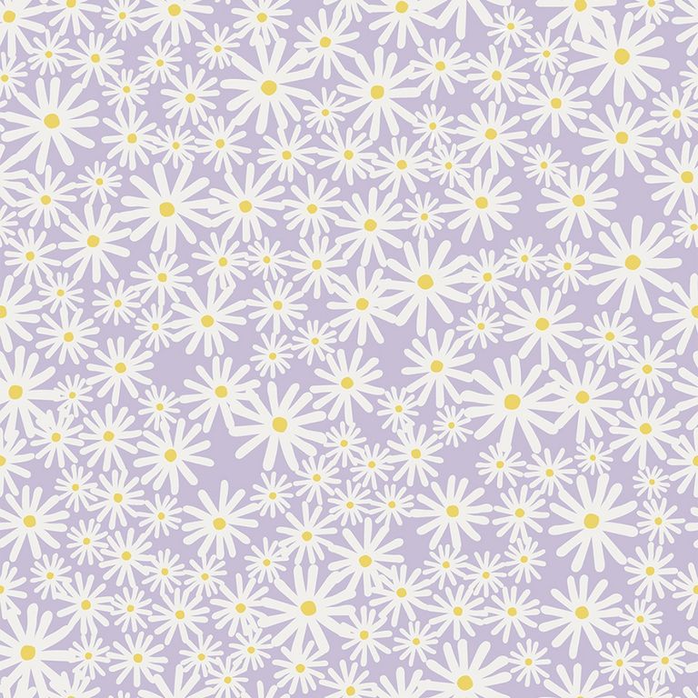 Skinny Dip Curtain - Daisy Lilac