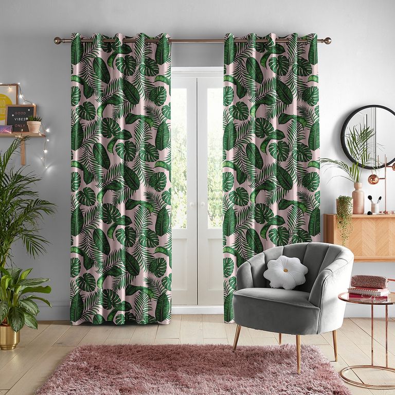 Skinny Dip Curtain - Dominica Pink