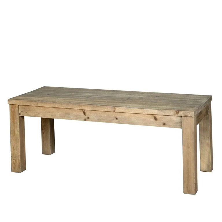 Langley Dining Bench - Small - Reclaimed Pine