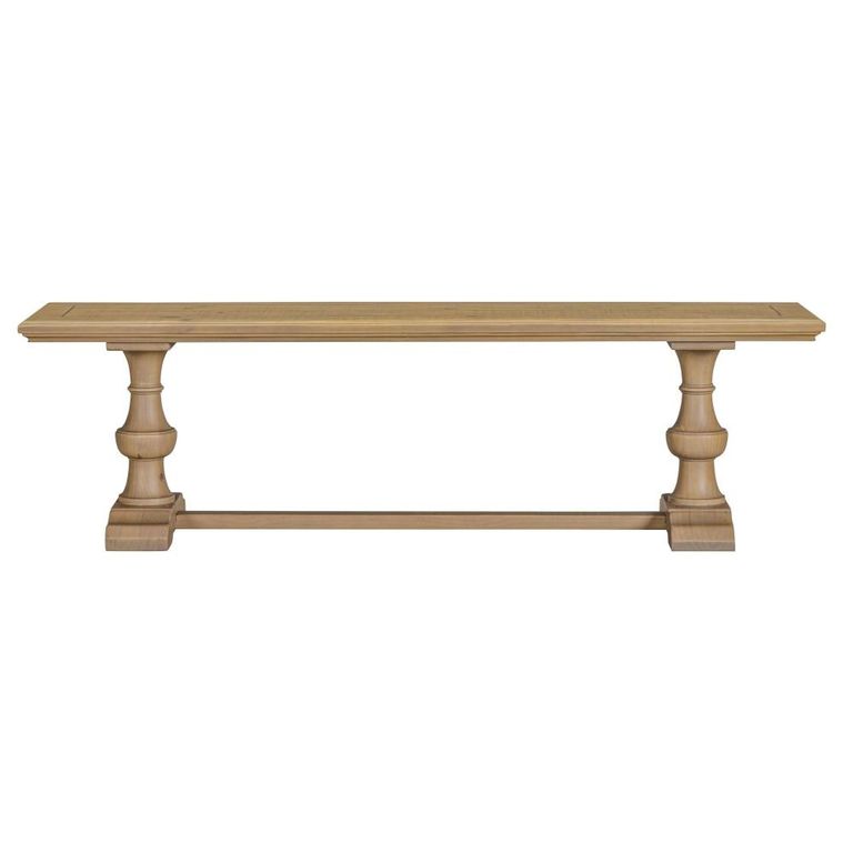 Chateau Dining Bench - Natural - Rustic Pine